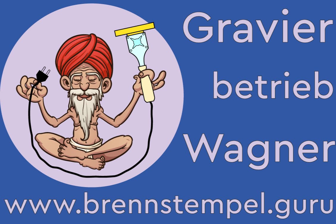 Brennstempel Guru R.Wagner