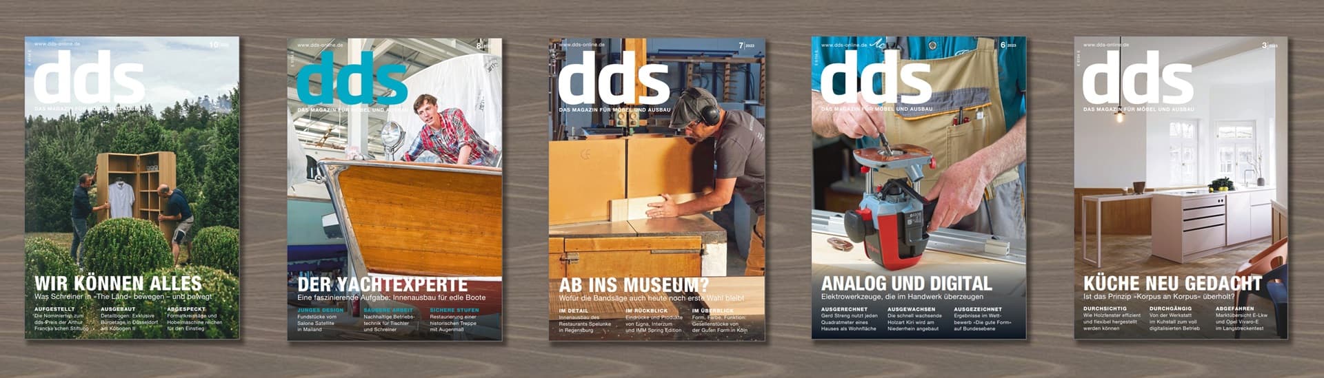 dds - das magazin für möbel und ausbau / Konradin Medien GmbH